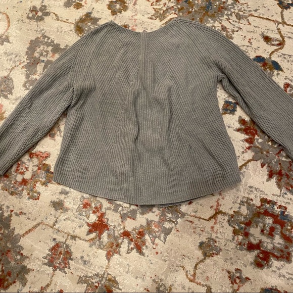 J. Jill gray knit loose sweater - Picture 3 of 8